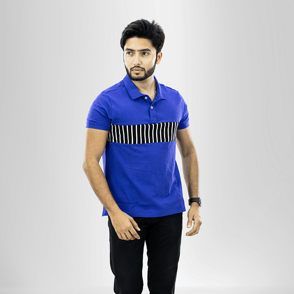 Outwear Single Jersey Knitted Cotton Polo -A1